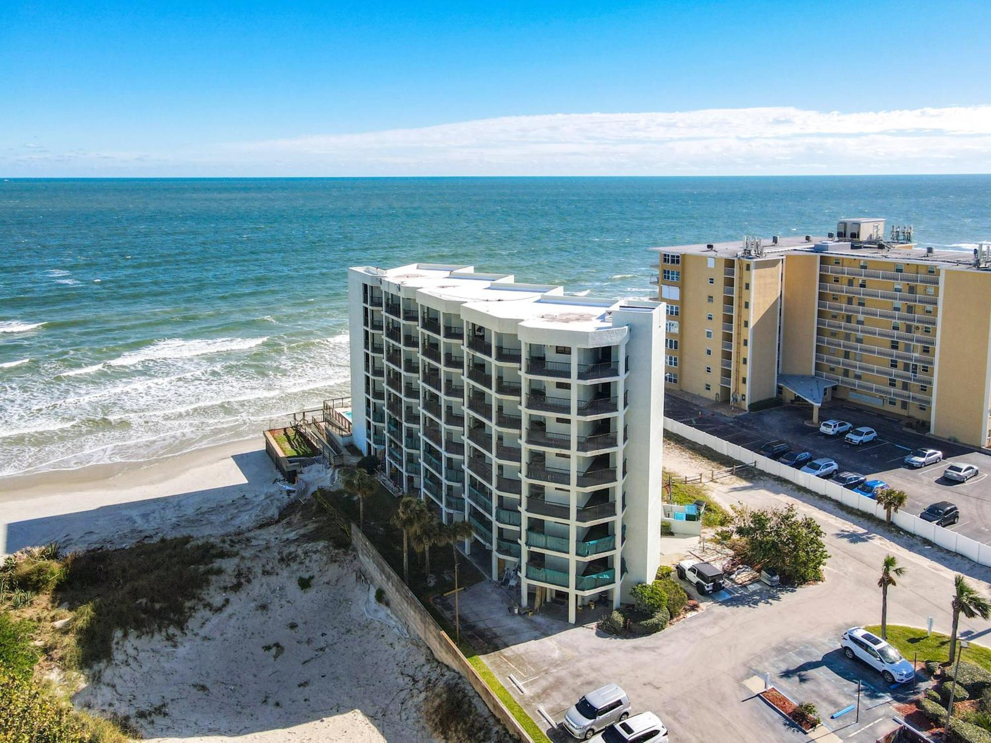 Ocean View With A Beachfront Pool At Ocean Trillium Condo ~ 702 New Smyrna Beach Εξωτερικό φωτογραφία