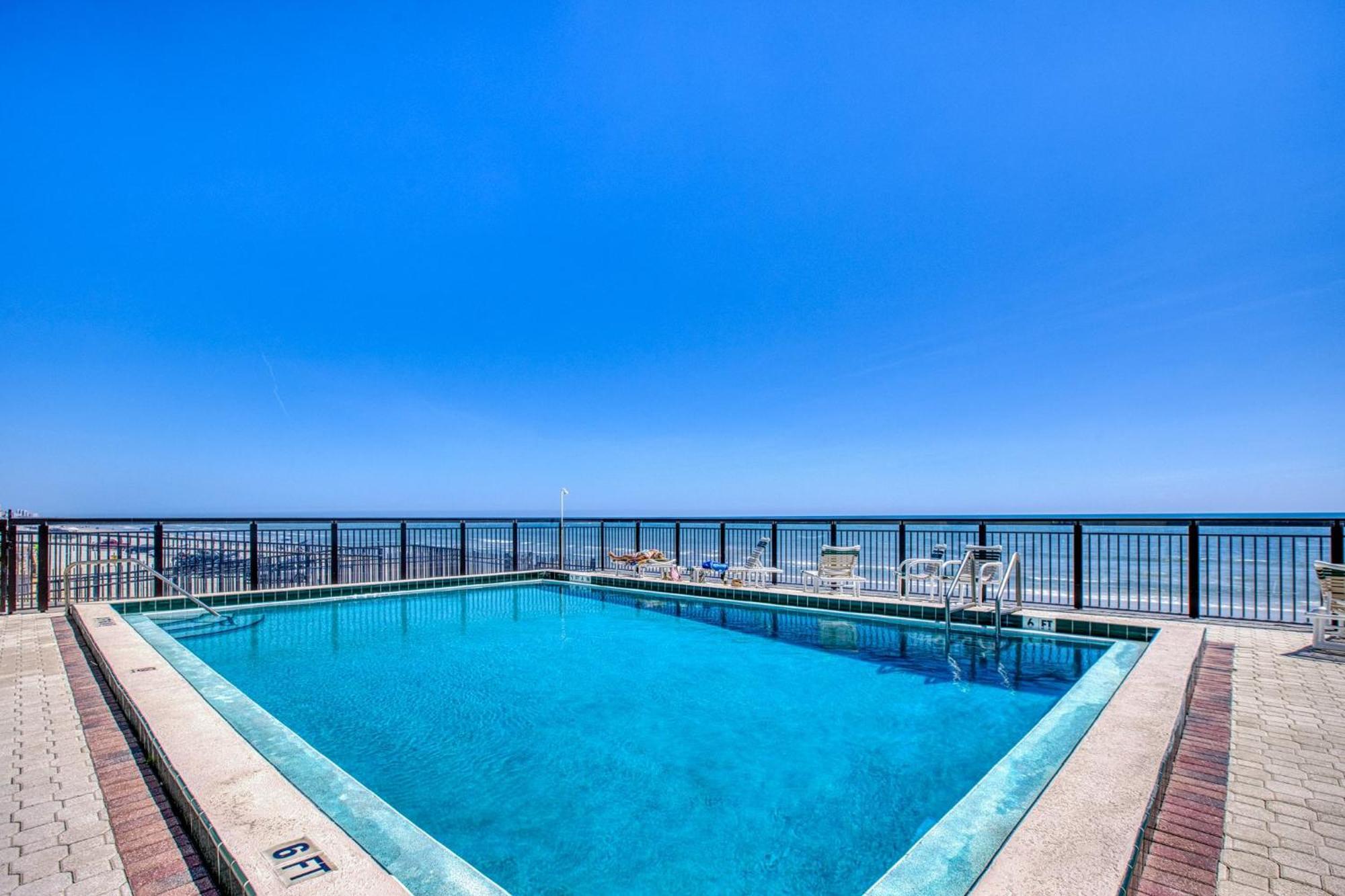 Ocean View With A Beachfront Pool At Ocean Trillium Condo ~ 702 New Smyrna Beach Εξωτερικό φωτογραφία