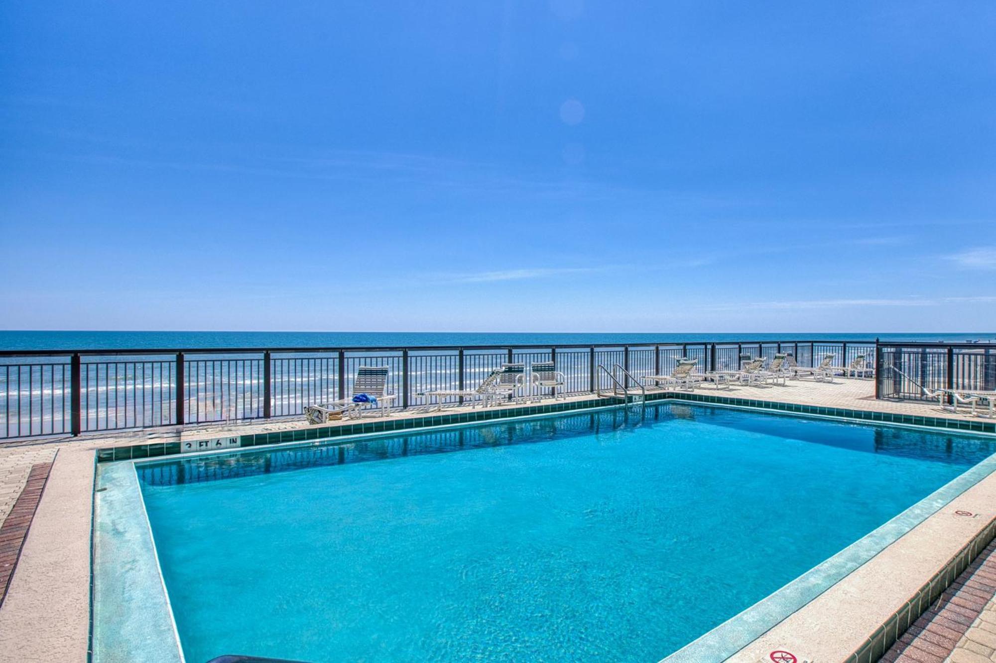 Ocean View With A Beachfront Pool At Ocean Trillium Condo ~ 702 New Smyrna Beach Εξωτερικό φωτογραφία