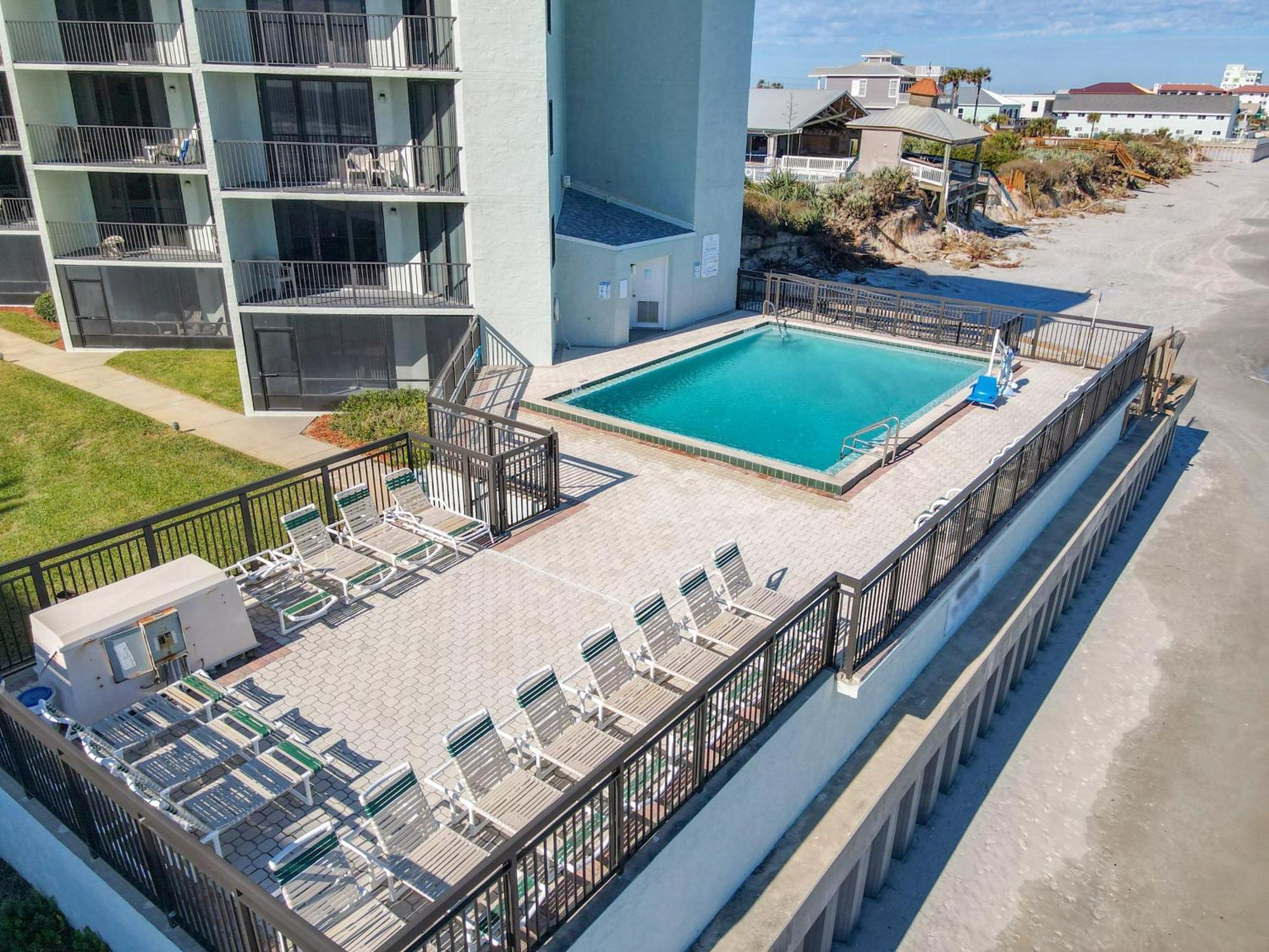 Ocean View With A Beachfront Pool At Ocean Trillium Condo ~ 702 New Smyrna Beach Εξωτερικό φωτογραφία